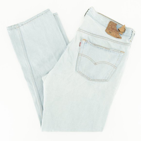 Levi's Other - Levi's 501 Jeans Straight Button Fly Denim 38x30